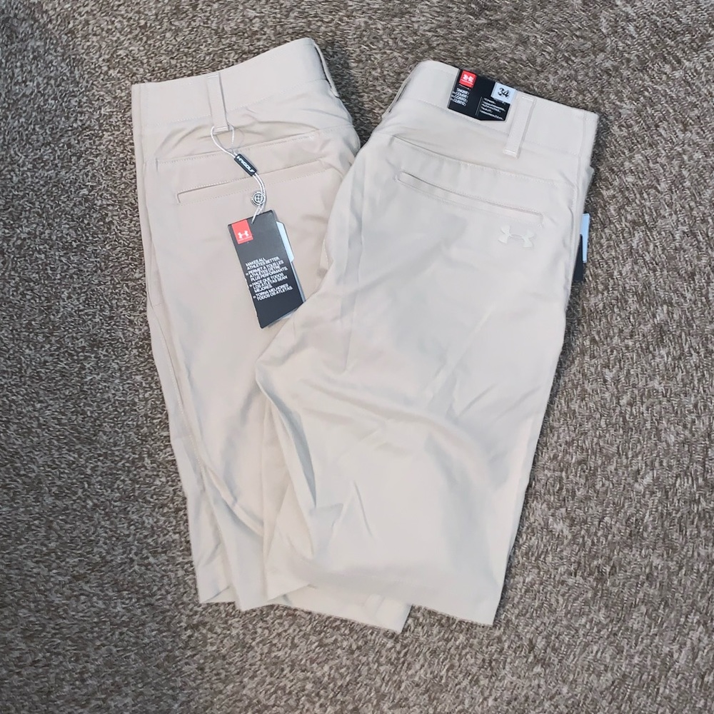 (2) Under Armour Shorts Size 34 NWT
